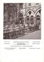 Milan, Milano; Birreria, Bar, Cafe Kron, Ristorante Ungherese / Hungarian restaurant