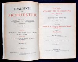 Durm, Josef dr., Hermann, Ende, Schmitt, Eduard dr.: Handbuch der Arhitektur. Viertel Theil. Entwerf...