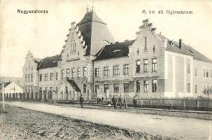 Nagyszalonta, Magyar királyi állami főgimnázium, kiadja Döme Károly / grammar school (EK)