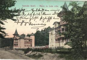 Szovátafürdő, Mária és Lola villa / villas (EK)