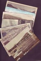 7 db háború előtti svájci városképes lap