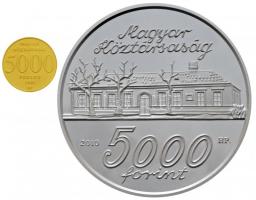 2010. 5000Ft Au "Erkel Ferenc" (0.5g/0.999) + 2010. 5000Ft Ag "Erkel Ferenc" pár...