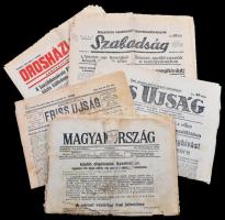 1914- 1948 Híres történelmi események a korabeli lapokban. (Újabb diadalaink Szerbiában. Wekerle kor...