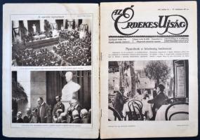 1914-1917 Az érdekes Újság  c. hetilap 5 db száma sok képpel, fényképpel, aktuális hírekkel, történe...