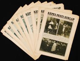 1931-39 A Képes Pesti Hírlap c. lap egyes érdekes oldalai.Összesen 23 db sok képpel, fényképpel, aktuális hírekkel, történelmi érdekességekkel.