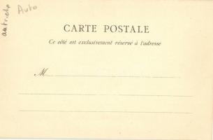 1902 Vienna, Wien; Arrivée de Henri Farmann a Vienne / 7th Grand Prix de l'Automobile Club de F...