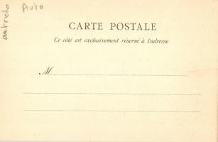 1902 Vienna, Wien; Arrivée du Comte Zborowsky a Vienne / 7th Grand Prix de l'Automobile Club de...