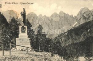 Tarvisio, Tarvis; Krieger Denkmal / statue (EK)