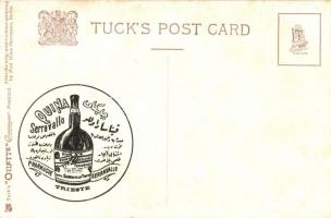 Vino di China ferruginoso, Serravallo / Italian folklore, wine advertisement on the backside, Raphae...