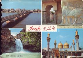 Irak 72 db diafilm + képeslapok