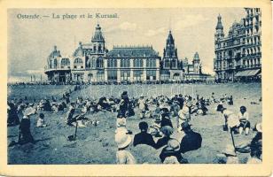 Ostend, La plage, Kursaal / beach, spa (EB)