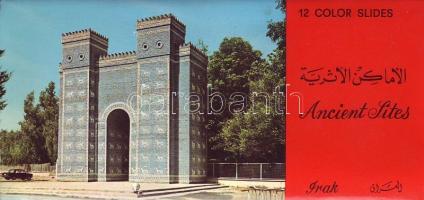 Irak 72 db diafilm + képeslapok