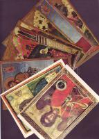 Bulgária ikonok 23 db modern lap