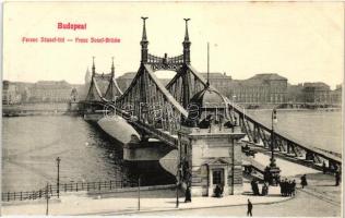 Budapest, Ferenc József híd (fa)