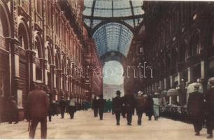 Milan, Interno della Galleria V.E. / gallery, interior