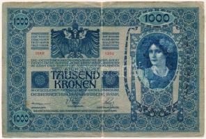 1902. 1000K felülbélyegzés nélkül T:III,III-
Adamo K35