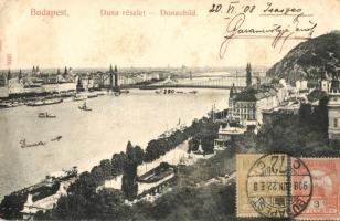 Budapest, Duna, kiadja Taussig (EB)