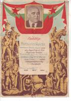 2 db kommunista emléklap