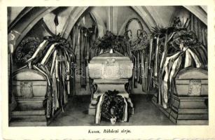 Kassa, Rákóczi sírja, belső / tomb of Francis II Rákóczi, interior (EK)