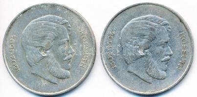 1947. 5Ft Ag "Kossuth" (2x) T:2-
Adamo F8.1