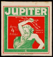 Szikra Jupiter (Magyar Általános Gyufaipari Rt.) levélgyufa, teljes