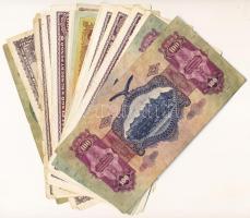 25db vegyes pengő bankjegy T:vegyes