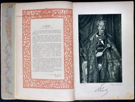 Koronázási album. Ábrányi Emil, Ambrus Zoltán, Gróf Andrássy Gyula, Gróf Apponyi Albert, Beöthy Zsol...