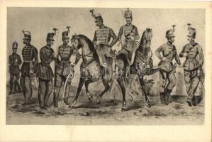 Magyar nemzetőrök egyenruhája; Komlós Negyvennyolc sorozat I. / Hungarian soldiers in 1848