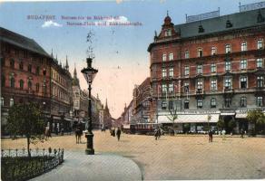 Budapest VII. Baross tér, Rákóczi út, Központi Szálloda, étterem (EK)