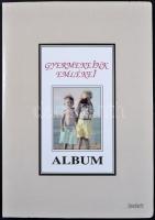 Modern képeslapalbum 64 férőhellyel, benne 46 db modern hajó motívumú képeslappal / Modern postcard ...