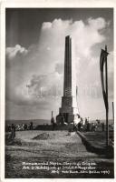 1937 Gyulafehérvár, Alba Iulia; Monumentul Horia, Closca si Crison; Foto - Bach / a három vezér emlékműve építés alatt / monument under construction