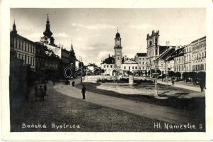 Besztercebánya, Banska Bystrica; Hlavne namestie / Főtér / main square