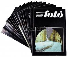 1979-1987 Fotó 1979-87. év. 26.-34 évfolyam 19 száma.