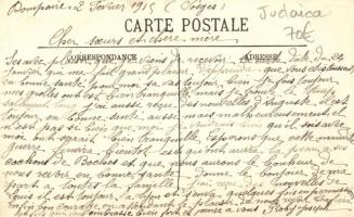 Epinal, La Synagogue et la Rue de l'Ancien Hospice /  synagogue, old hospice (EB)