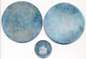 1991. "Mindszenty József Bíboros Hercegprímás" újratemetése Esztergomban, ezüstözött emlék...