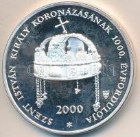 Bozó Gyula (1913-2004) 2000. "Szent István király koronázásának 1000. évfordulója" ffém em...