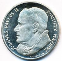 Vatikán 2000. "II. János Pál pápa / Szentév" ffém emlékérem (34mm) T:PP
Vatican 2000. &quo...