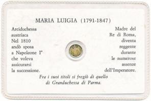 Ausztria DN "1815. 5L Mária Lujza" Au modern mini pénz laminált díszcsomagolásban (0.2g/0....