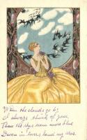 Art Deco Italian art postcard C.C.M. Majestic No. 2486. s: Gobbi (EK)