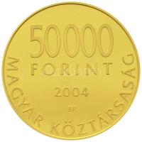 2004. 50.000Ft Au (0.986) "Magyarország az Európai Unió tagja" 13,964g T:PP Csak 7000db! T...