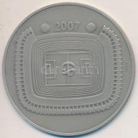 Rónai Attila 2007. "Puskás Ferenc 1927-2006" patinázott Ag emlékérem (15,39g/0.999/42,5mm)...