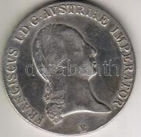 Ausztria/magyar verdejel 1821B Thaler Ag II.Ferenc T:2/3+