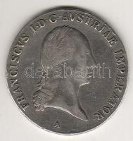 Ausztria 1821A Thaler Ag II.Ferenc T:2/3+