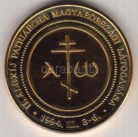 1994. II.Alexij patriarcha magyarországi látogatása aranyozott Br T:PP