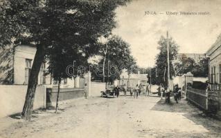 Jóka, Újhely Jókai utca / street, automobile (fa)