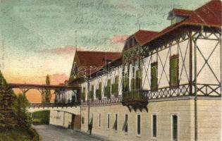 Parádfürdő, Erzsébet szálló, Klein Mór kiadása