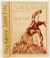 May Károly: A szent este. Útleírás. Bp., é. n., Aczél testvérek. Díszes vászonkötésben, jó állapotban.