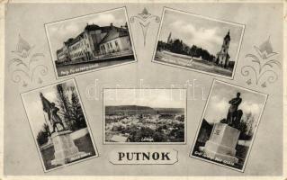 Putnok, Polgári fiú és leányiskola, Gróf Serényi Béla szobra (EB)