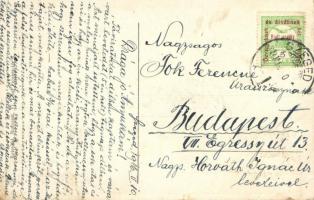 Gúnyos világháborús propagandalap / WWI propaganda, humour s: Pólya Tibor