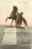 Budapest V. Királyi Lovarda, Csikós szobor (EK)